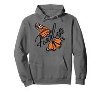 FEARLESS BEAUTIFUL BUTTERFLY CREATIVE COLLECTION Pullover Hoodie