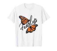 Fearless Beautiful Butterfly Creative Collection Value Graphic T-Shirt