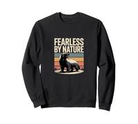 Fearless By Nature Honey Badger Vintage Sweatshirt
