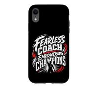 Fearless Coach Empowering Champions - Motivational Case for iPhone XR