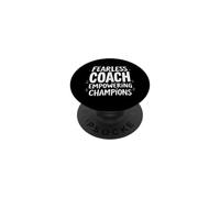 FEARLESS COACH EMPOWERING CHAMPIONS PopSockets Adhesive PopGrip