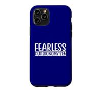 Fearless Deuteronomy 31:6 Christian Faith Bible Verse Case for iPhone 11 Pro