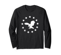 Fearless Eagle - Thirteen Stars of American Freedom Long Sleeve T-Shirt