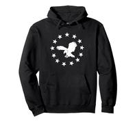 Fearless Eagle - Thirteen Stars of American Freedom Pullover Hoodie