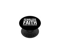 Fearless Faith Standing When Storms Rise Bold PopSockets Adhesive PopGrip