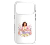 Fearless Feminine Energy Angel Wings Crown Art Case for iPhone 17 Pro