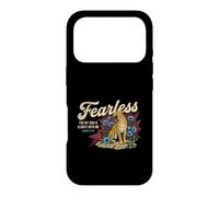 Fearless God Is Always With Me Big Cat Floral Design Case for iPhone 17 Pro