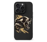 Fearless Honey-Badger Compatible with iPhone 15/15 Plus/15 Pro/15 Pro Max Phone Case TPU Protective Cover Shockproof Anti-Scratch
