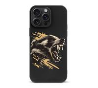 Fearless Honey-Badger Compatible with iPhone 15/15 Plus/15 Pro/15 Pro Max Phone Case TPU Protective Cover Shockproof Anti-Scratch