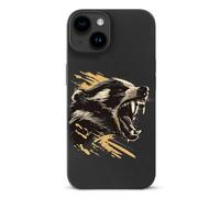 Fearless Honey-Badger Compatible with iPhone 15/15 Plus/15 Pro/15 Pro Max Phone Case TPU Protective Cover Shockproof Anti-Scratch