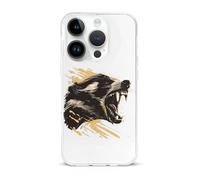 Fearless Honey-Badger Compatible with iPhone 15/15 Plus/15 Pro/15 Pro Max Phone Case TPU Protective Cover Shockproof Anti-Scratch