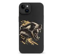Fearless Honey-Badger Compatible with iPhone 15/15 Plus/15 Pro/15 Pro Max Phone Case TPU Protective Cover Shockproof Anti-Scratch