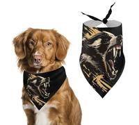 Fearless Honey-Badger Pet Bandanas Dog Costume Puppy Cat Kerchief Triangle Scarf