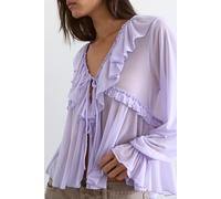Fearless Long Sleeve Top at Free People in Orchid Hush, Size: Large - female