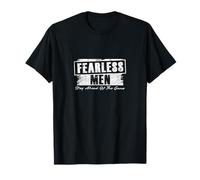 Fearless Men Stay Ahead of The Game Bold Motivational T-Shirt