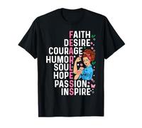 Fearless Pink Ribbon Cool Breast Cancer Awareness Gift T-Shirt