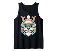 Fearless Samurai Leopard Helmet Warrior Tank Top