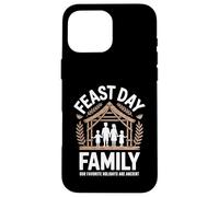 Feast Day Family Sukkot Hebrew Roots Messianic Holidays Case for iPhone 16 Pro Max