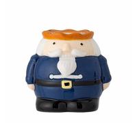 Feast Earthenware Candle Holder, Blue