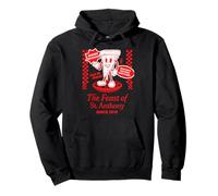 Feast of St Anthony North End Boston Funny Pizza Souvenir Pullover Hoodie