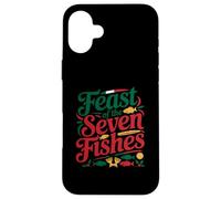 Feast of The Seven Fishes Italy La Vigilia Christmas Eve Case for iPhone 16 Plus