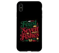 Feast of The Seven Fishes Italy La Vigilia Christmas Eve Case for iPhone XS Max