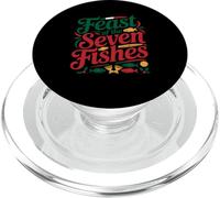 Feast of The Seven Fishes Italy La Vigilia Christmas Eve PopSockets PopGrip for MagSafe