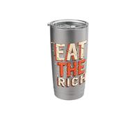 Feast on Fortune: Eat The Rich Stainless Steel Insulated Tumbler
