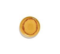Feast Plate L Red/Yellow Stripes