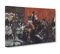 Feast Scene By Giovanni Boldini Canvas Print | Gallery Wrapped 30mm Frame Wall Art | 24x16 inches | Ready to Hang | Classic Picture | Living Room Bedroom Lounge Office