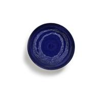 Feast Serving Bowl M Dark Blue/ White