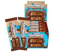 Feastables MrBeast Chocolate Hazelnut Cups, Milk Chocolate with Hazelnut Cream Filling, Box of 24 (24 x 40 g), Great Sharing Box and Gift