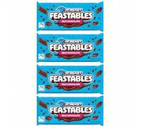 Feastables MrBeast Milk Chocolate 4 x 60g - Gift Box - 240g (Milk Chocolate)