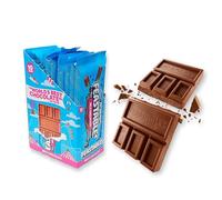 Feastables MrBeast Milk Chocolate Bar, 60g Each, Pack of 10 - Creamy and Smooth Texture, Made with Simple Ingredients, Great for Everyday Treats or Gifting