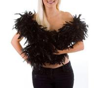 Feather boa - black - great for hen and stag nights by Feather boas