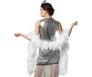 Feather Boa Cozy Fluffy Costume Marabou Fancy Ladies Party New Differnet Colours