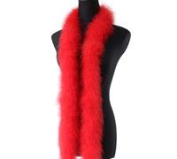 Feather Boa,Feather Boa for Women Feather Boa Fancy Dress Accessories Party Props,for Crafts Fluffy White Feather Bower Carnival,Dancing Wedding Party(White)