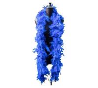 Feather Boa Feather Boa Marabou Feathers Dyed Colors for Wedding Scarf Shawl Decor DIY Crafts Costume Accessories(Blue,90gram)
