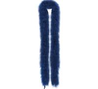 Feather Boa Navy Blue Feather Denses, 200 cm Fluffy Turkey Feather Boa for Crafts, Feather Boa Boa Costume Accessories, Feather Scarf, Carnival Boa, Feather Stole Feather Scarf Women Girls Carnival
