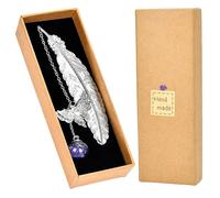 Feather Bookmarks for Women,Metal Feather Bookmark for Mother's Day, Women's Birthdays & Teacher Appreciation, Chic Literary Accessory & Reading Aid for Book Lovers - with Gift Box