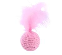 Feather Cat Toy, Indoor Cat Feather Toy - Pet Toy Ball, Anti-Bite Cat Toy, Feather Ball, Cat Feather Toy E. Your pet will want to go and go more