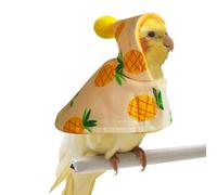 Feather Cloak - Parrot Shirt, Pet Costume | Fun and Comfortable Clothing for Little Companion Birds that bring a cheerful look and gentle warmth during indoor playtime or casual photography