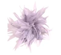 Feather Corsage Personality Trendy Colorful Artificial Feather Brooch For Women Men Host Suit Decoration Pin for Wedding Party Dance Banquet(Color-05)