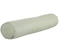 Feather Cotton Roll Bolster Neck Pillow - Solid Color Linen Long Pillow for Home Bed & Sofa Washable 1215x60cm Comfortable Support for Relaxation & Travel