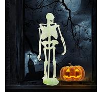 Feather Crow Bird for Halloween Skeleton Model DIY Assembling Dinosaur Skeleton Children’ s Assembly Toy. Halloween Man Figurines (B, One Size)