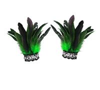 Feather Cuffs Bracelets Cuff Wrist Sleeve Bangle Wristband Anklet Decors Hair Accessories Wrist Cuffs Bracelets for Women