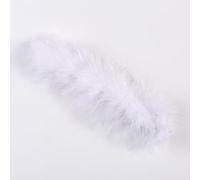 Feather Cuffs, Snap Bracelets, Snap Bracelet, Fluffy Ostrich Feather Bracelet, Feather Hair Accessory, Slap Bracelets, Slap Bands, Costume Accessories for Halloween, Cosplay, Fancy Dress Ball, White
