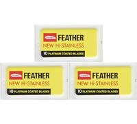 Feather Double Edge Razor Blades, 30 Count