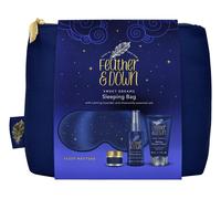 Feather Down Sleeping Bag Gift Set luxury eye mask, sleep balm, pillow spray...