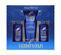 Feather & Down Sweet Dream Sleep Well Set (2 x 50ml Pillow sprays & 75ml Melting Shower Cream) - Infused with lavender & chamomile essential oils to help you relax & unwind before bed